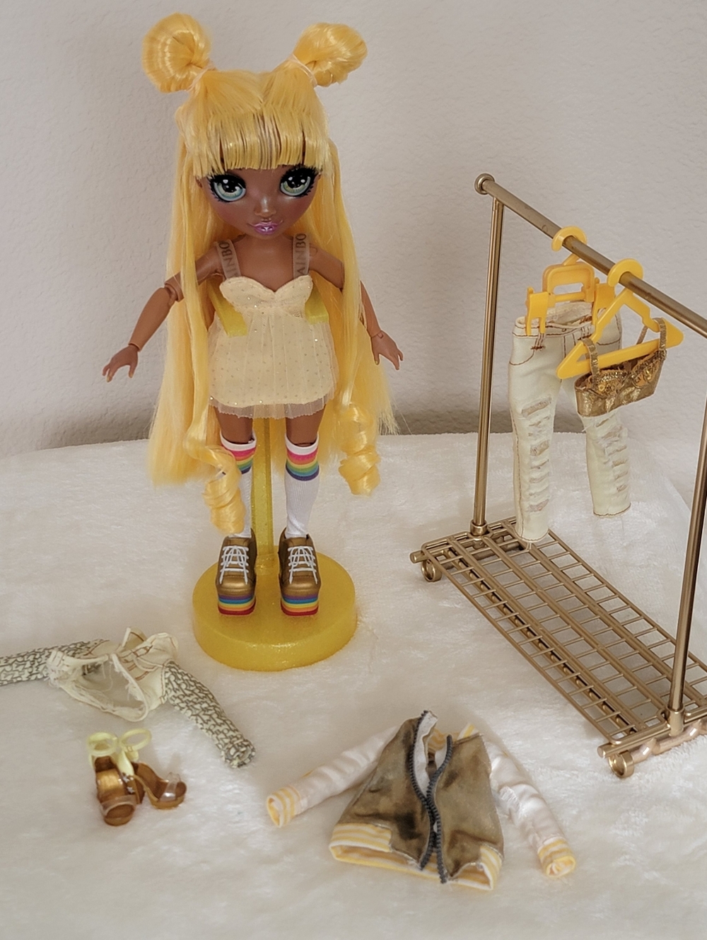 EUC 2020 Rainbow High Doll Series 1 SUNNY MADISON Deluxe *READ*